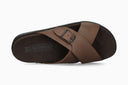 Sandales GIULIO marron foncé