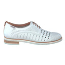 Derbies PEARL PERF blancs