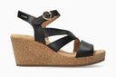Sandales voûte liège NONNIE noires