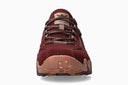 Baskets NIZAR-TEX rouge foncé