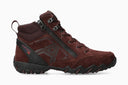 Bottines NORIKA-TEX rouge foncé