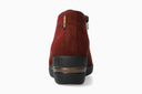 Bottines à talons PHOEBE rouge foncé