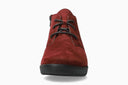 Bottines à talons PHOEBE rouge foncé