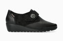 Chaussures de ville confort BRANDA noires