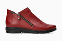 Bottines ROMIA rouge foncé
