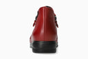 Bottines ROMIA rouge foncé