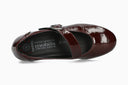Ballerines SABRIA rouge foncé