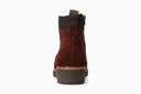 Bottines OANA rouge foncé