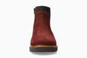Bottines OANA rouge foncé