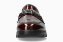 Mocassins CARLYNE rouge foncé