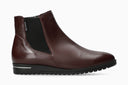 Bottines JANICE rouge foncé