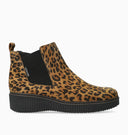 Bottines EMIE LEOPARDO marrons