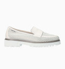 Mocassins SYLVIE PERF blancs