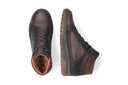 Boots PITT marrons foncé