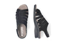 Sandales PRALINE noires