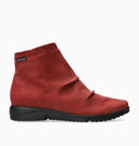 Bottines REZIA rouges foncé