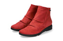 Bottines REZIA rouges foncé