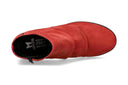 Bottines REZIA rouges foncé