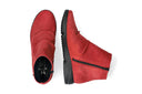 Bottines REZIA rouges foncé