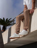 Baskets homme blanches casual