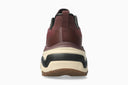 Baskets DYNAMITE rouge foncé