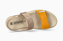 Sandales DOMINICA orange – vue 2