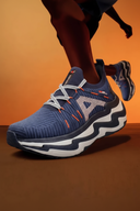 Sneakers trampolins bleues allrounders